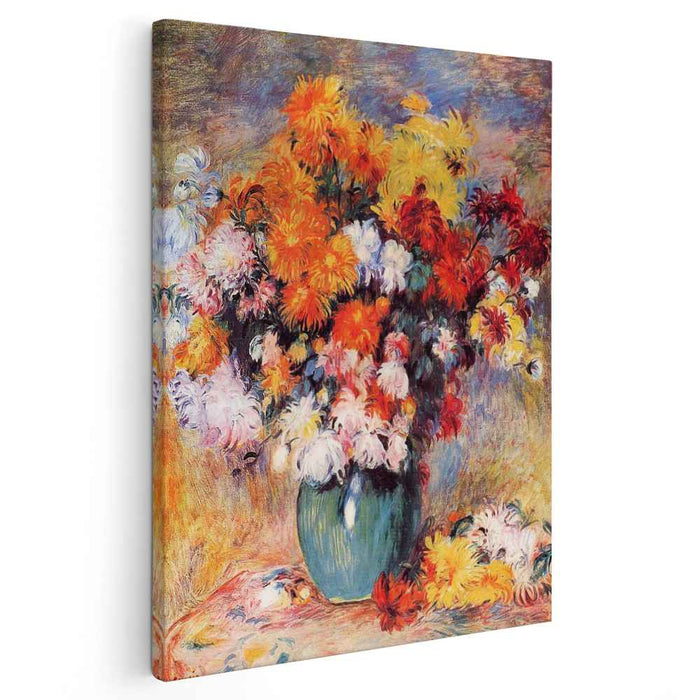 Vase of Chrysanthemums (1890) by Pierre-Auguste Renoir
