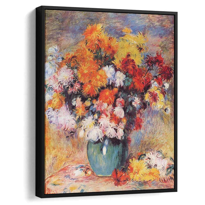 Vase of Chrysanthemums (1890) by Pierre-Auguste Renoir