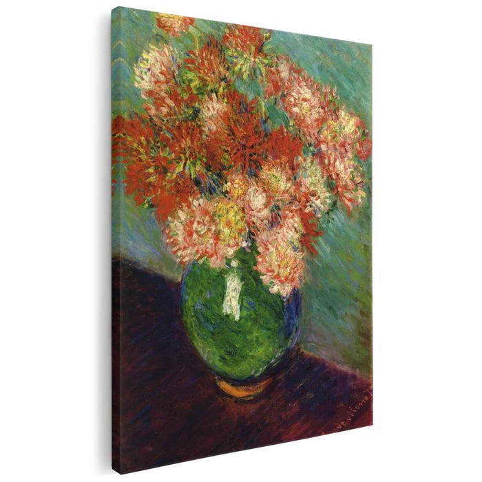 Vase of Chrysanthemums (1883) by Claude Monet
