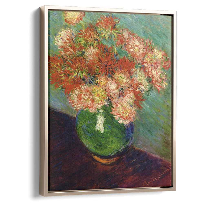 Vase of Chrysanthemums (1883) by Claude Monet