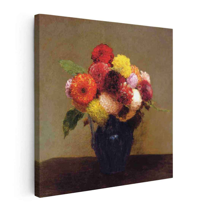 Vase of Dahlias (1877) by Henri Fantin-Latour