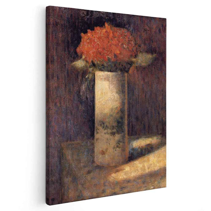 Vase of Flowers (1879) by Georges Seurat