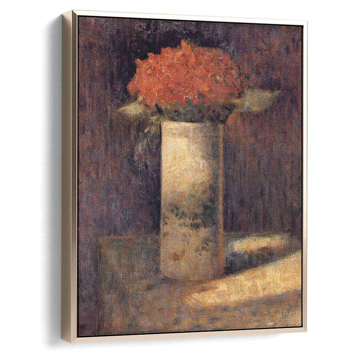 Vase of Flowers (1879) by Georges Seurat