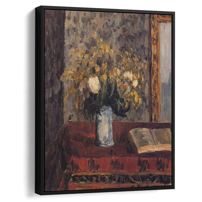Vase of Flowers, Tulips and Garnets by Camille Pissarro