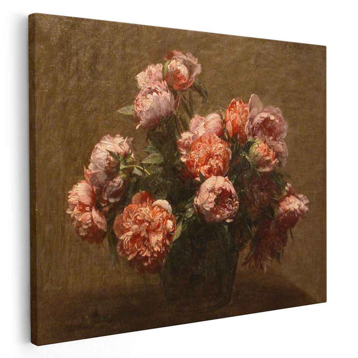 Vase of Peonies (1881) by Henri Fantin-Latour