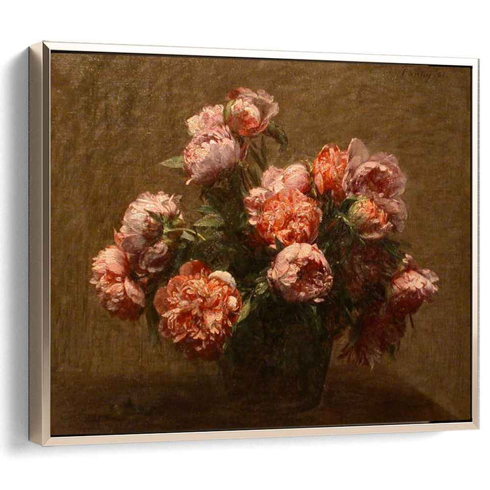 Vase of Peonies (1881) by Henri Fantin-Latour