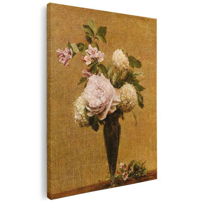 Vase of Peonies and Snowballs (1878) by Henri Fantin-Latour