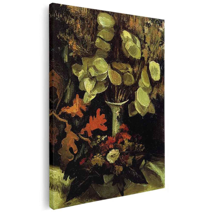 Vase with Honesty (1884) by Vincent van Gogh