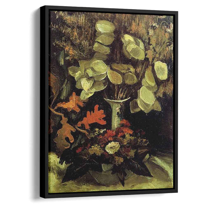 Vase with Honesty (1884) by Vincent van Gogh