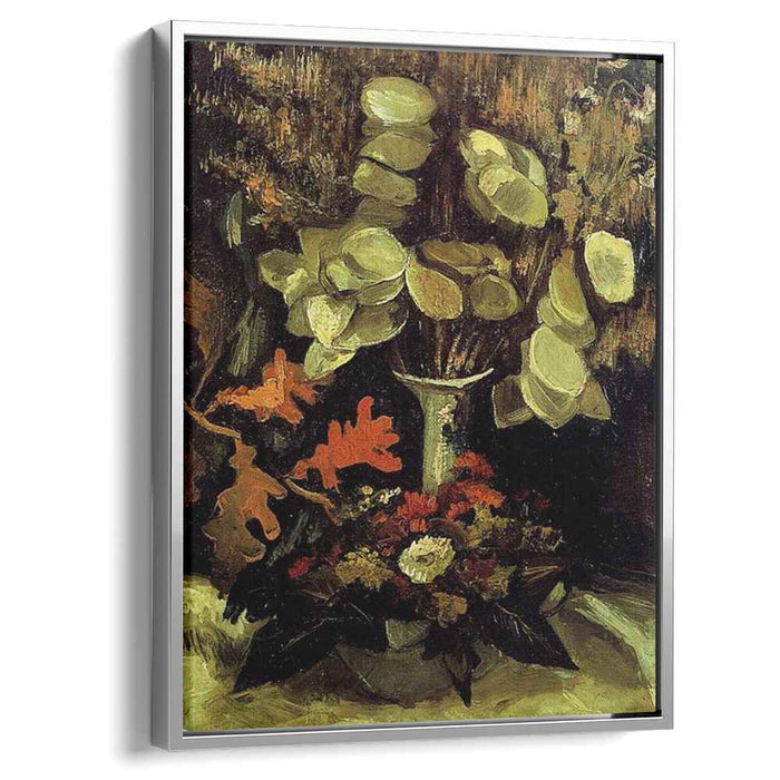 Vase with Honesty (1884) by Vincent van Gogh