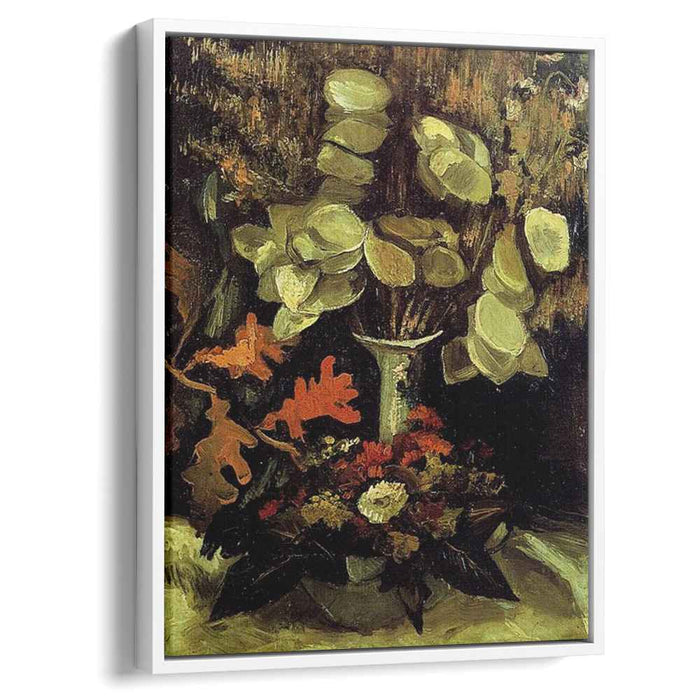 Vase with Honesty (1884) by Vincent van Gogh