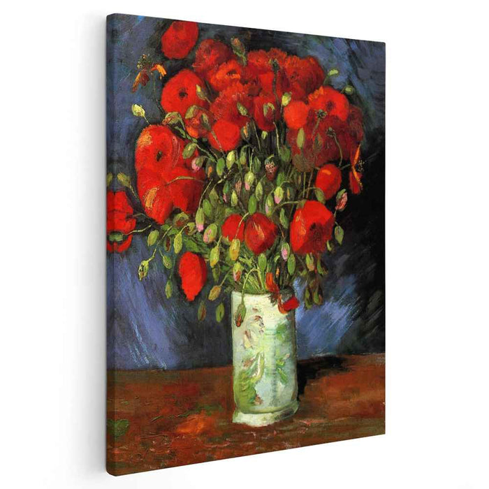 Vase with Red Poppies (1886) by Vincent van Gogh