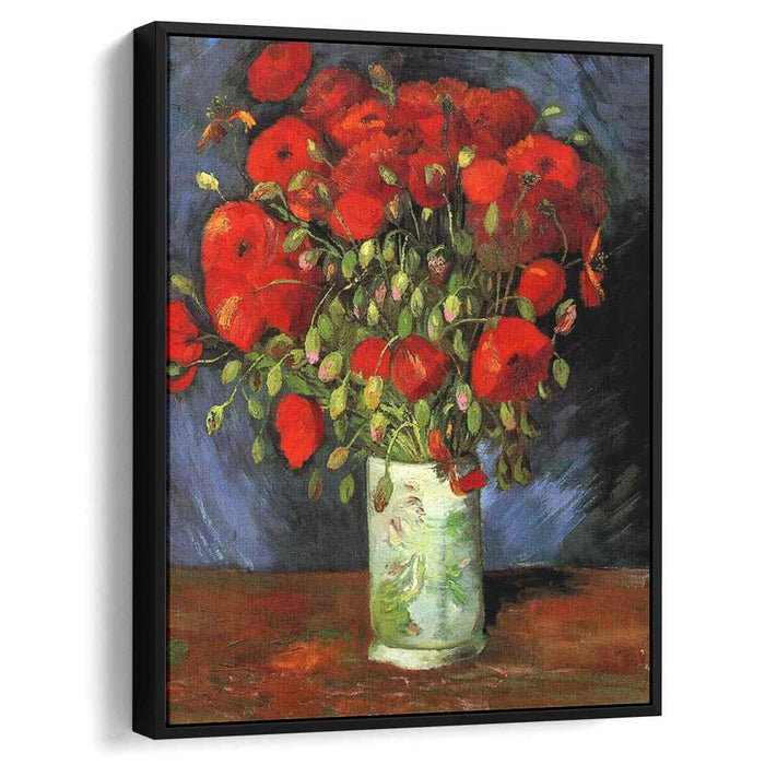 Vase with Red Poppies (1886) by Vincent van Gogh