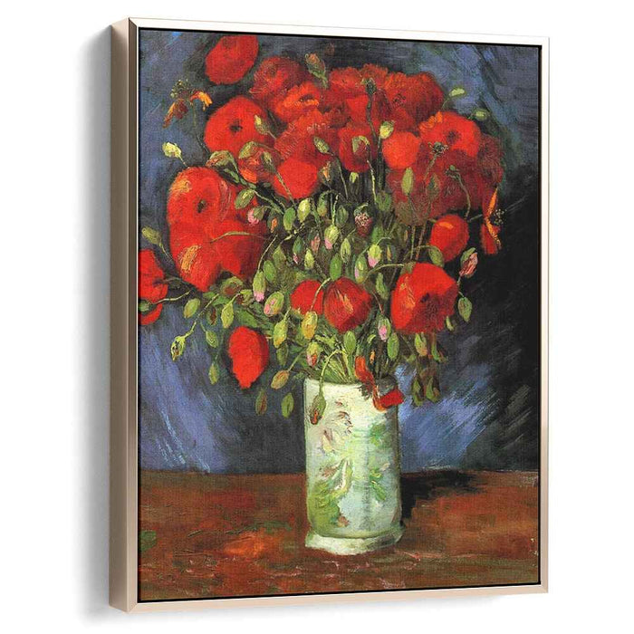 Vase with Red Poppies (1886) by Vincent van Gogh