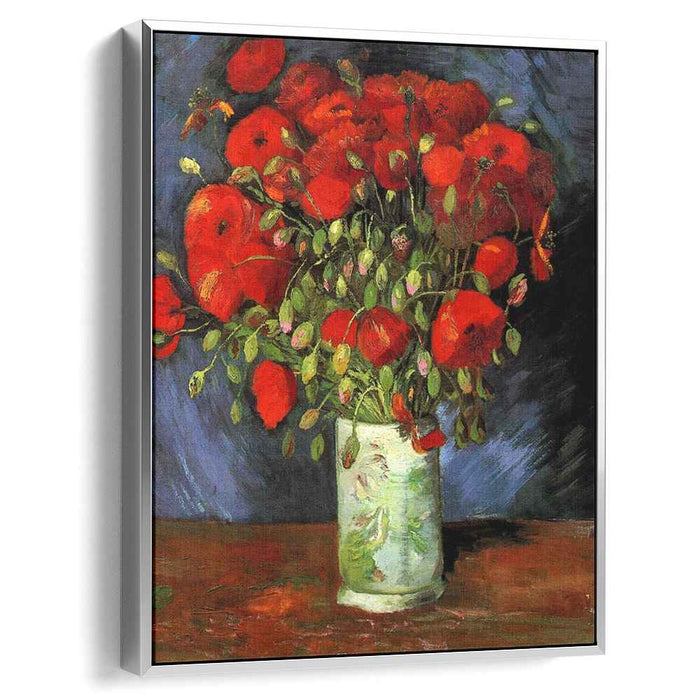 Vase with Red Poppies (1886) by Vincent van Gogh