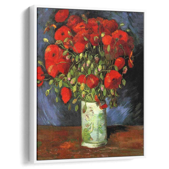 Vase with Red Poppies (1886) by Vincent van Gogh