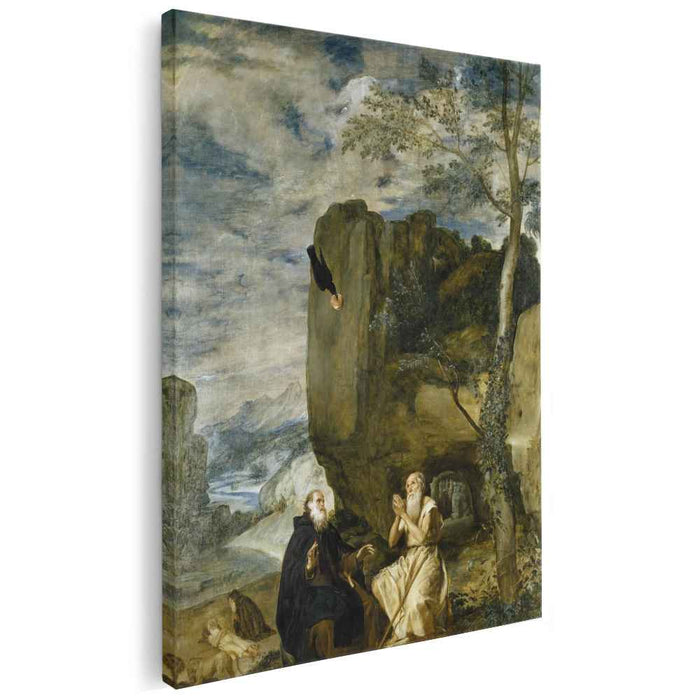 St. Anthony the Abbot and St. Paul the First Hermit (1635) by Diego Velazquez