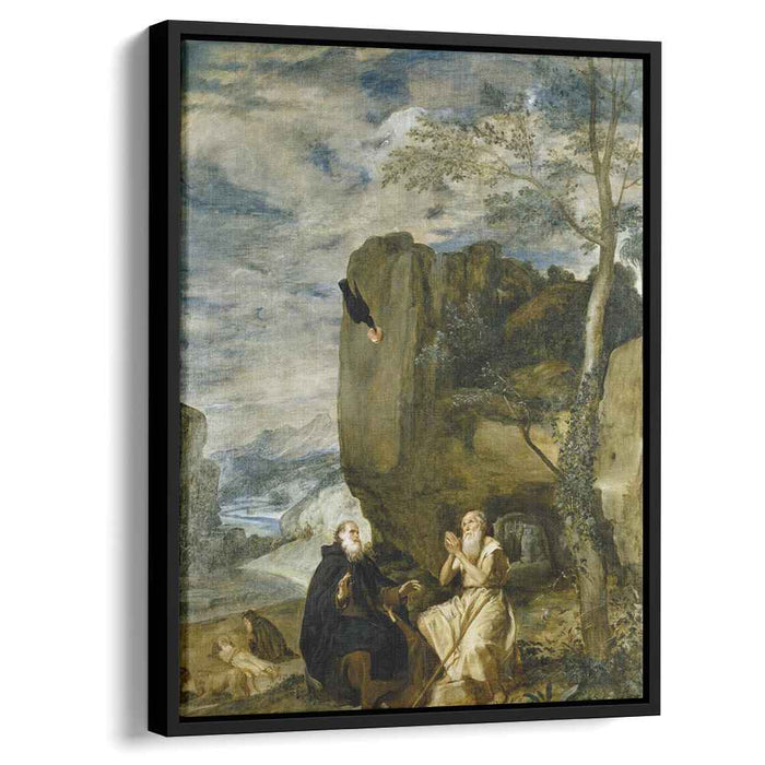 St. Anthony the Abbot and St. Paul the First Hermit (1635) by Diego Velazquez