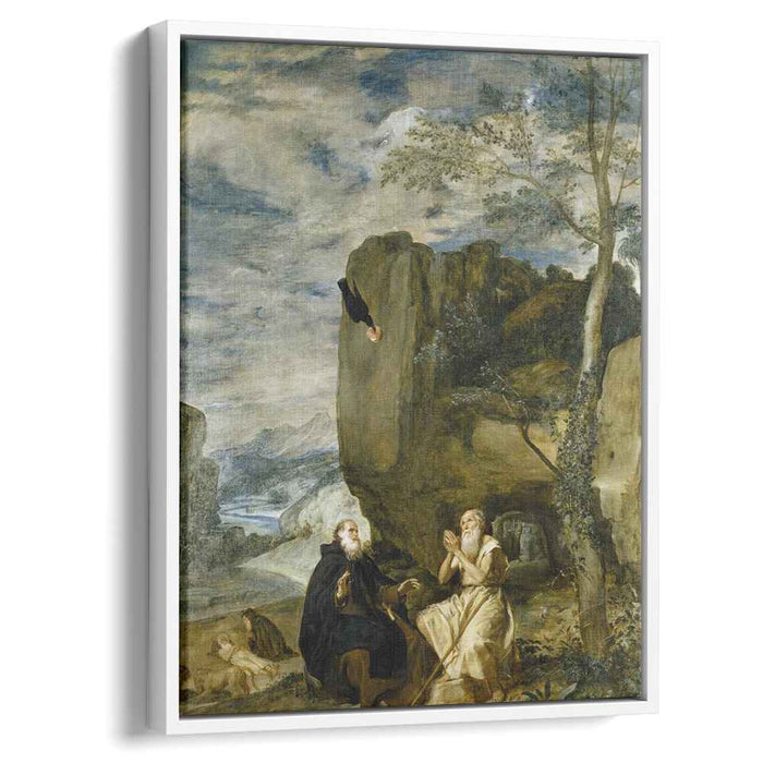 St. Anthony the Abbot and St. Paul the First Hermit (1635) by Diego Velazquez