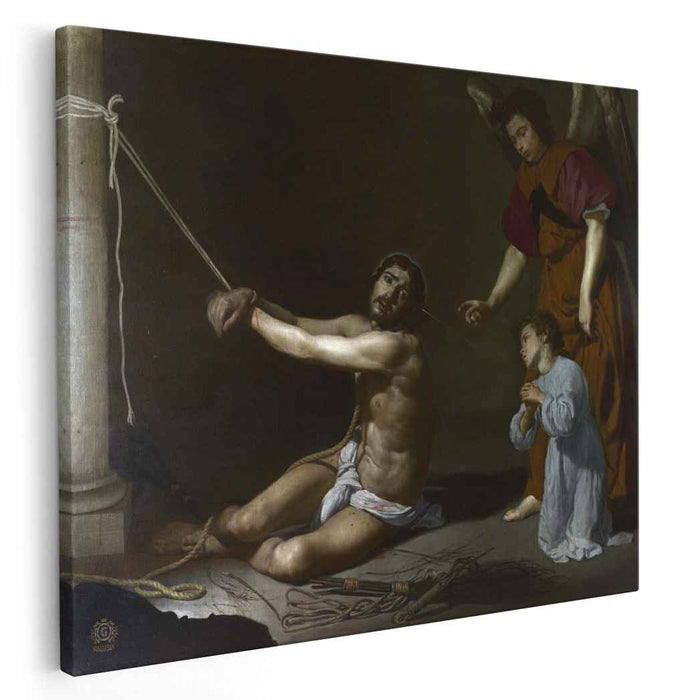 Christ After the Flagellation Contemplated by the Christian Soul (1628) by Diego Velazquez