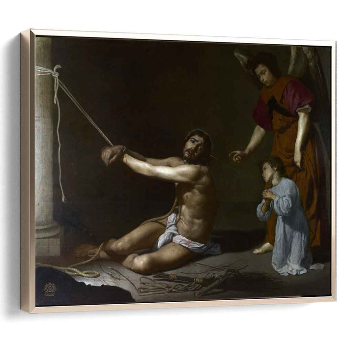 Christ After the Flagellation Contemplated by the Christian Soul (1628) by Diego Velazquez