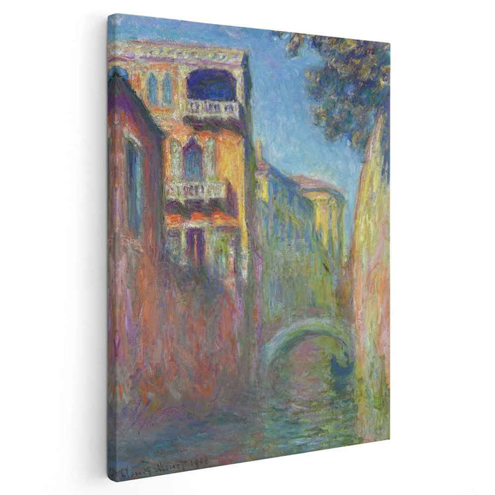 Venice, Rio de Santa Salute by Claude Monet
