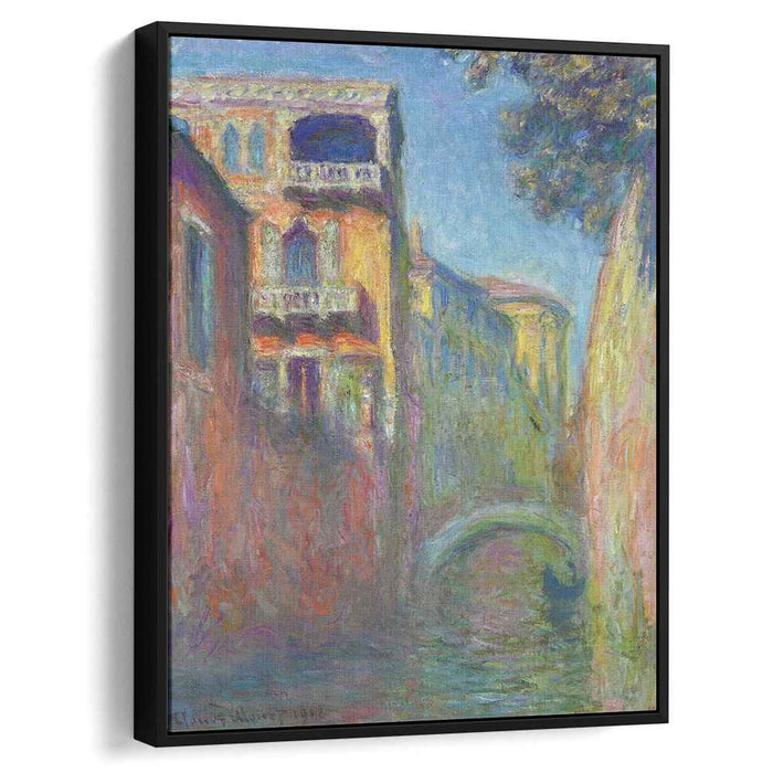 Venice, Rio de Santa Salute by Claude Monet