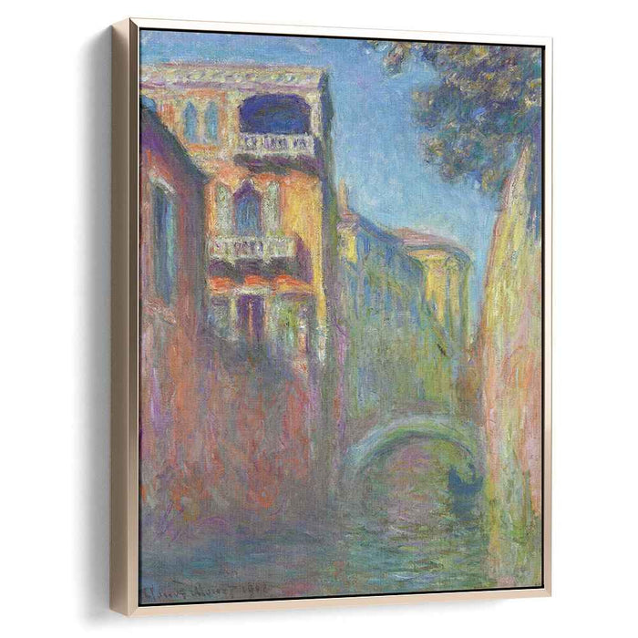 Venice, Rio de Santa Salute by Claude Monet