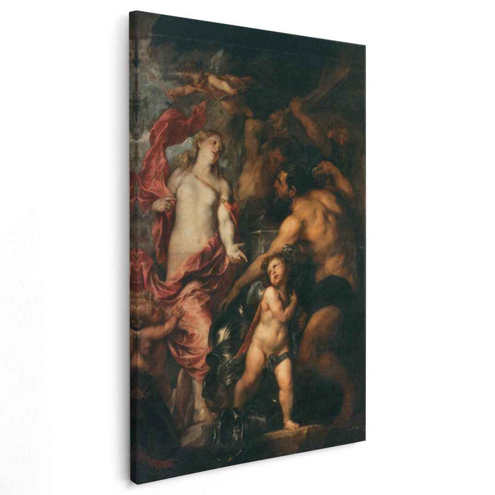Venus asking Vulcan for the Armour of Aeneas (1632) by Anthony van Dyck