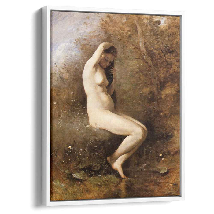 Venus Bathing (1874) by Camille Corot