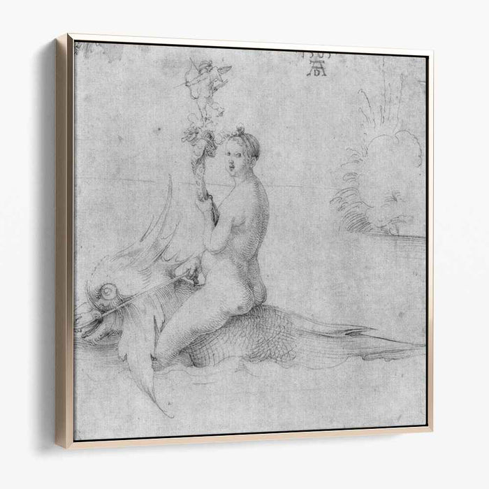 Venus on a dolphin (1503) by Albrecht Durer