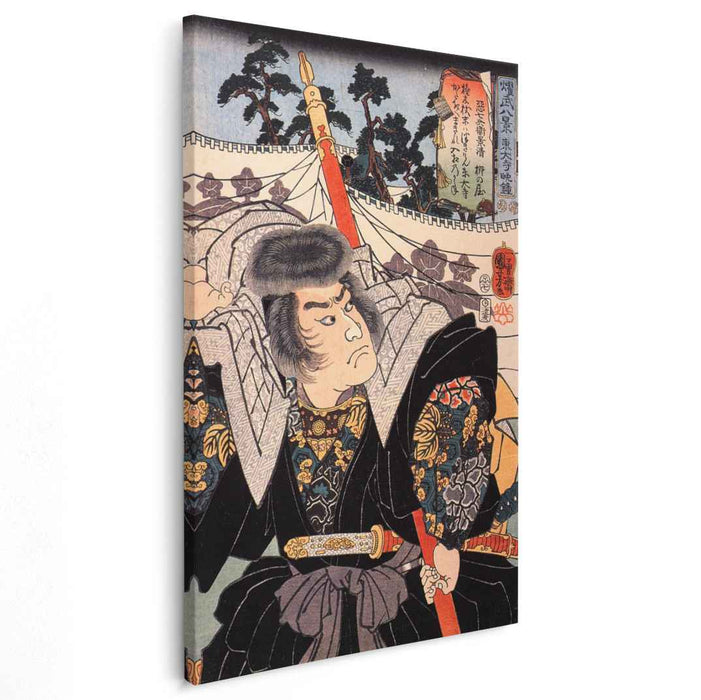 Vesper bell at Todaiji by Utagawa Kuniyoshi