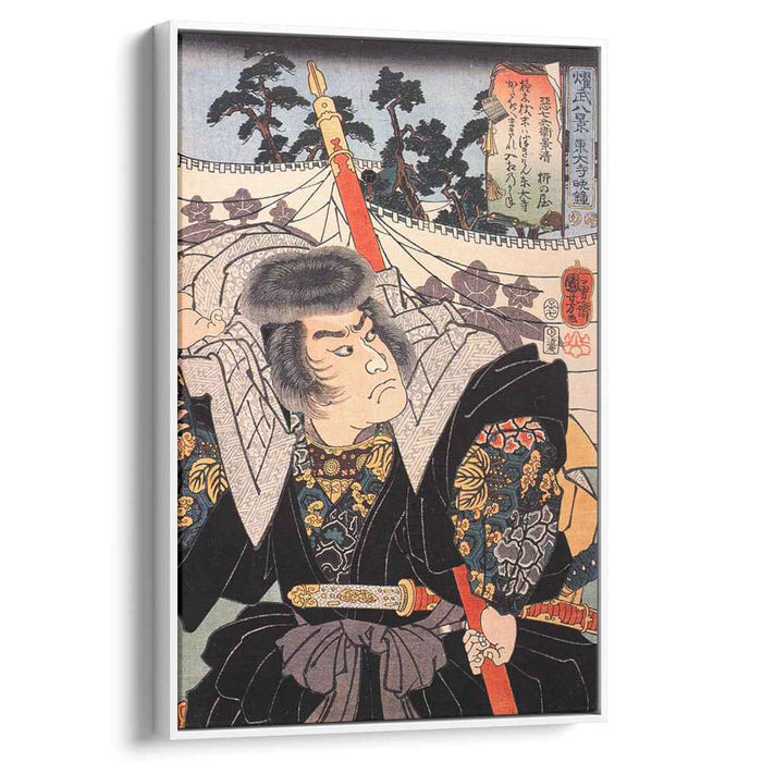 Vesper bell at Todaiji by Utagawa Kuniyoshi