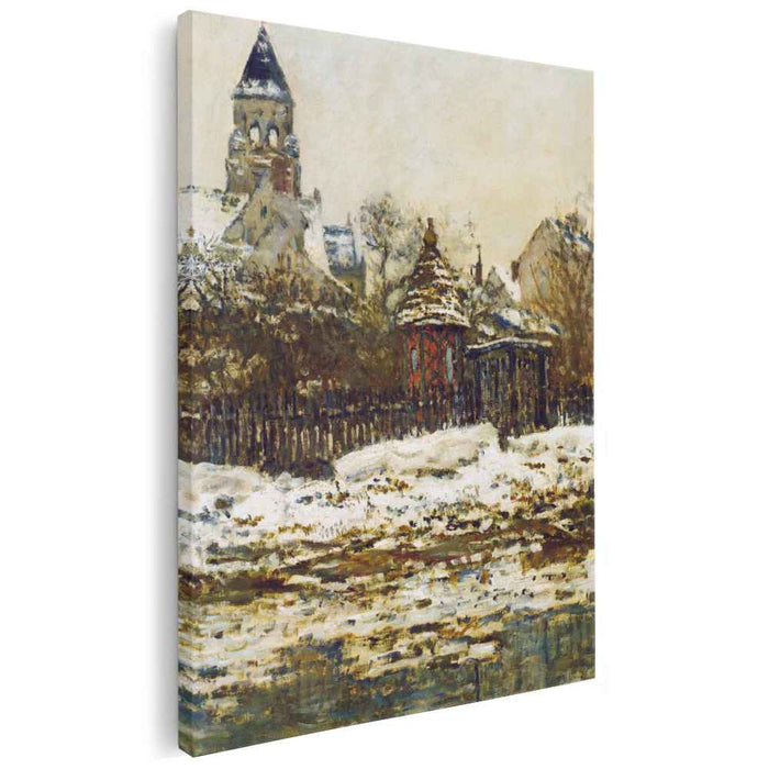 Vetheuil, The Church in Winter by Claude Monet