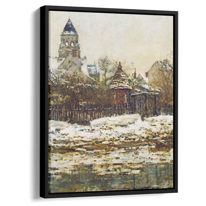 Vetheuil, The Church in Winter by Claude Monet