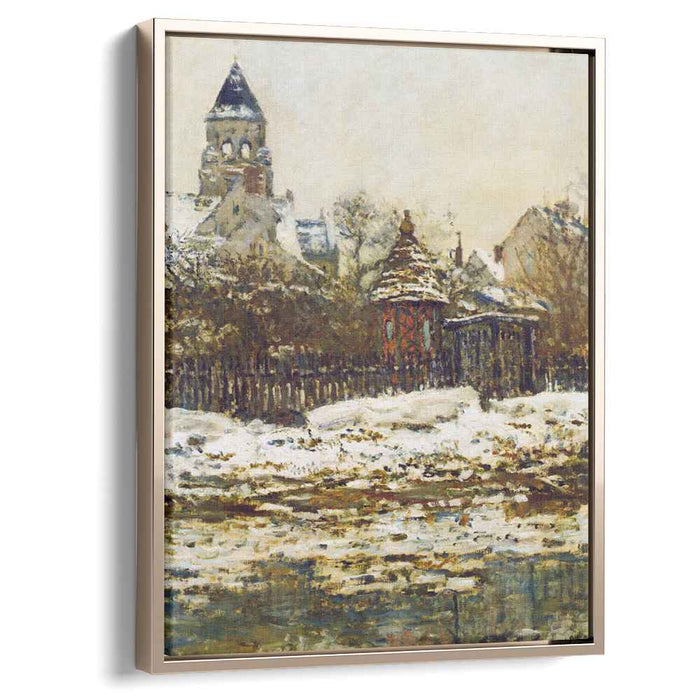 Vetheuil, The Church in Winter by Claude Monet