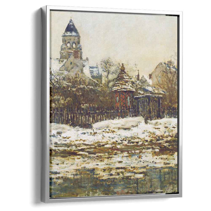 Vetheuil, The Church in Winter by Claude Monet