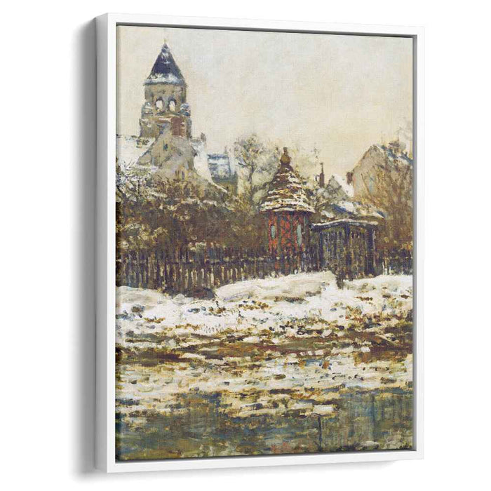 Vetheuil, The Church in Winter by Claude Monet