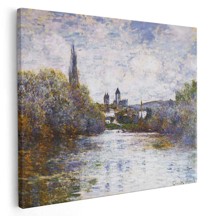 Vetheuil, The Small Arm of the Seine by Claude Monet