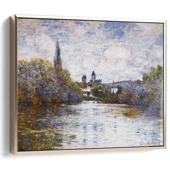Vetheuil, The Small Arm of the Seine by Claude Monet