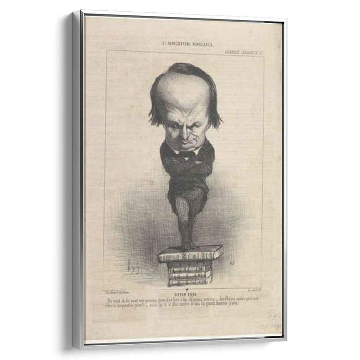 Victor Hugo by Honore Daumier