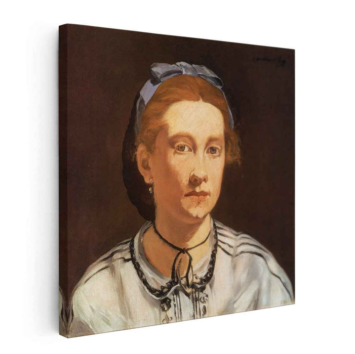 Victorine Meurent (1862) by Edouard Manet