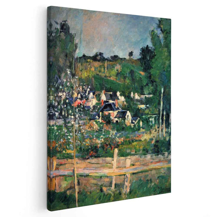 View of Auvers (1873) by Paul Cezanne