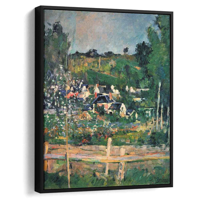 View of Auvers (1873) by Paul Cezanne