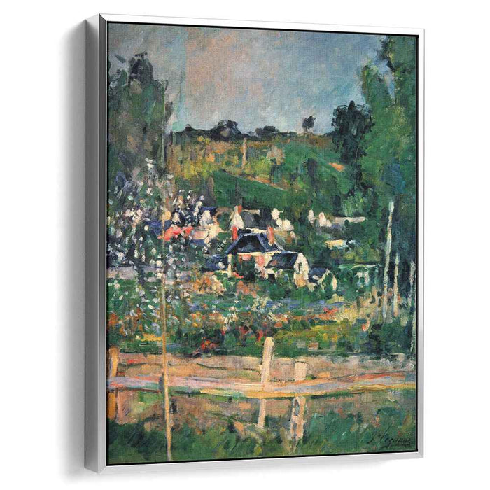 View of Auvers (1873) by Paul Cezanne