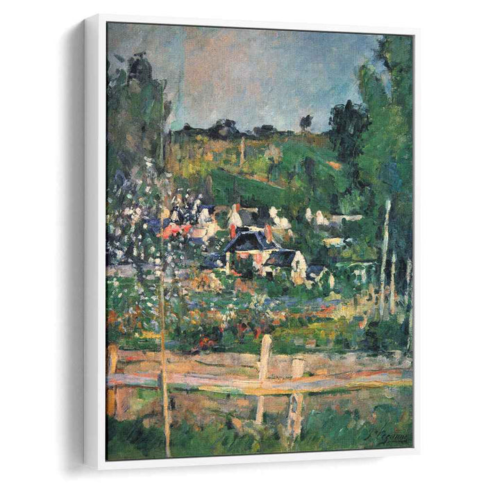 View of Auvers (1873) by Paul Cezanne