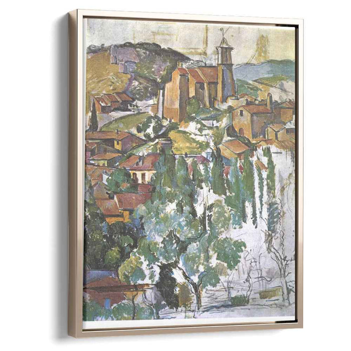 View of Gardanne (1886) by Paul Cezanne