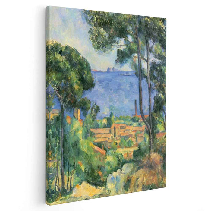 View of L'Estaque and Chateaux d'If (1885) by Paul Cezanne