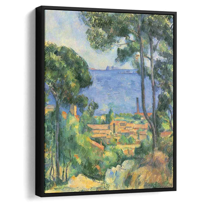 View of L'Estaque and Chateaux d'If (1885) by Paul Cezanne