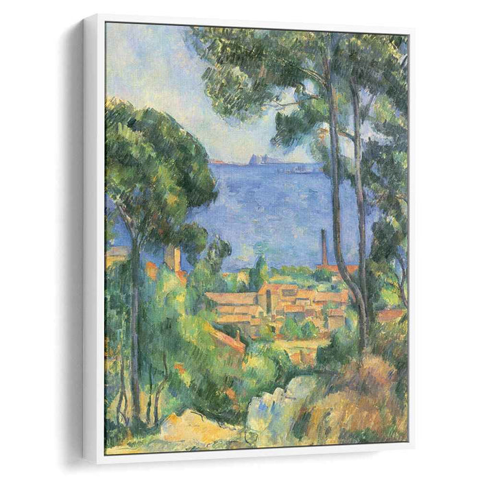 View of L'Estaque and Chateaux d'If (1885) by Paul Cezanne